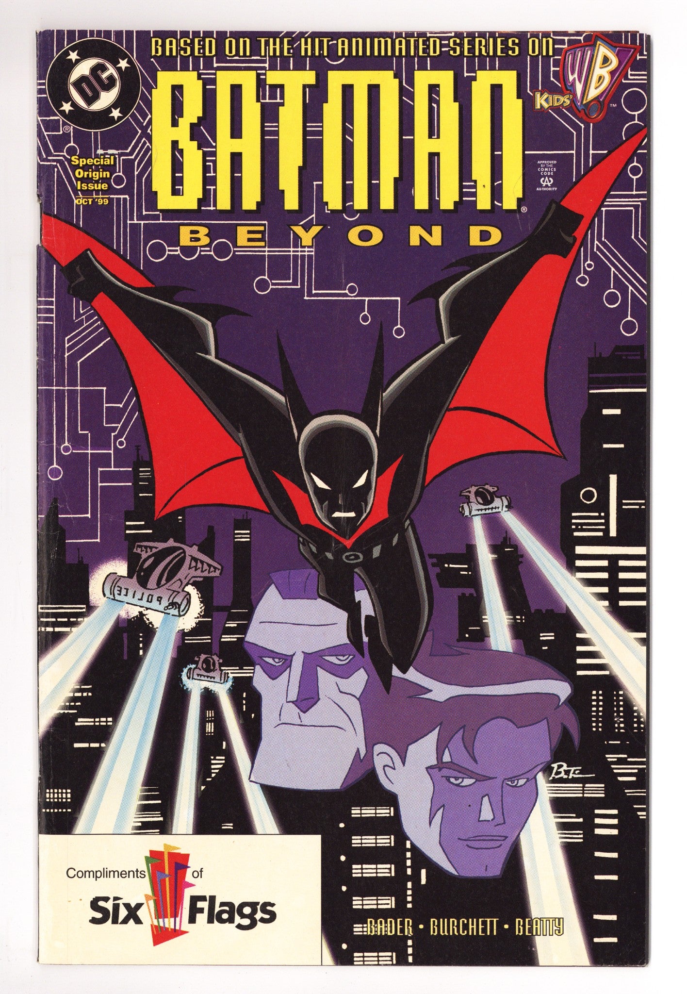 Batman Beyond Special Origin Issue [Six Flags Edition] [nn] VG (4.0) (1999) 