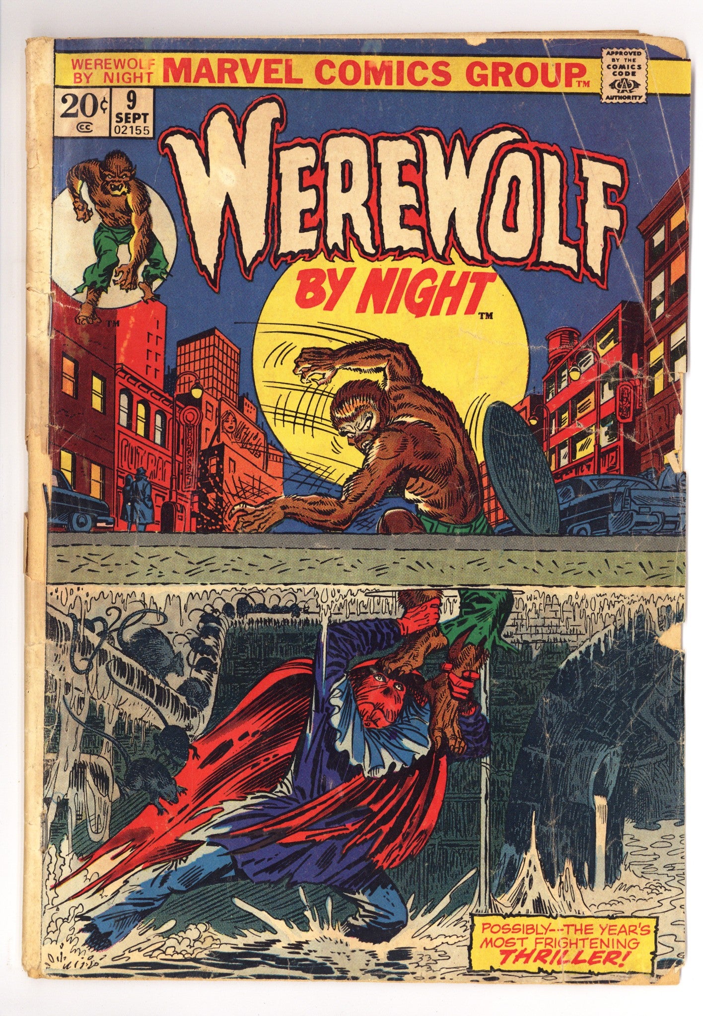 Werewolf by Night Vol 1 9 PR (0.5) (1973) 
