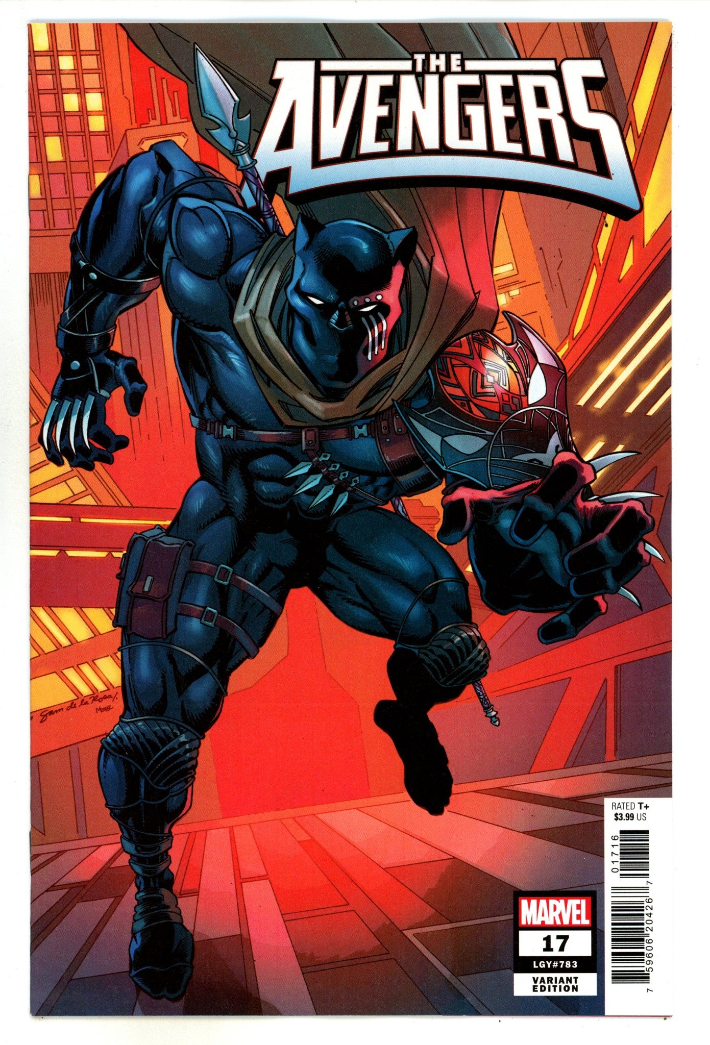 Avengers Vol 9 17 Rosa Variant NM- (2024)