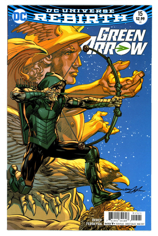 Green Arrow Vol 6 15 High Grade (2017) Adams Variant