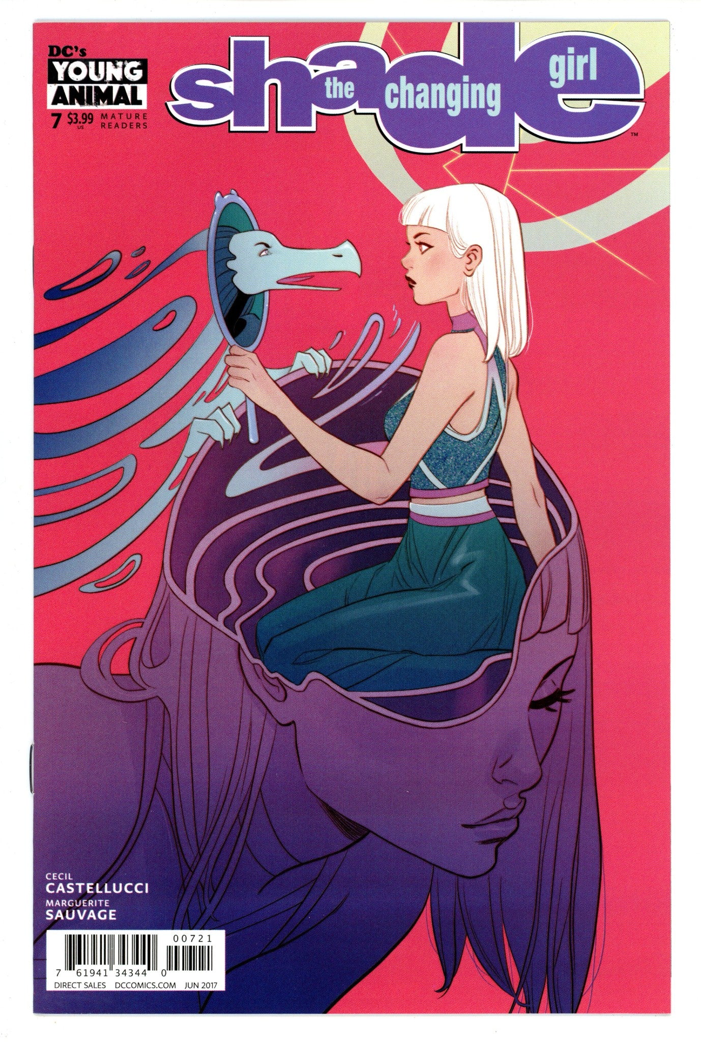 Shade, the Changing Girl 7 High Grade (2017) Sauvage Variant 