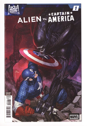 Alien Vs. Captain America 1 Lee Variant (2025)