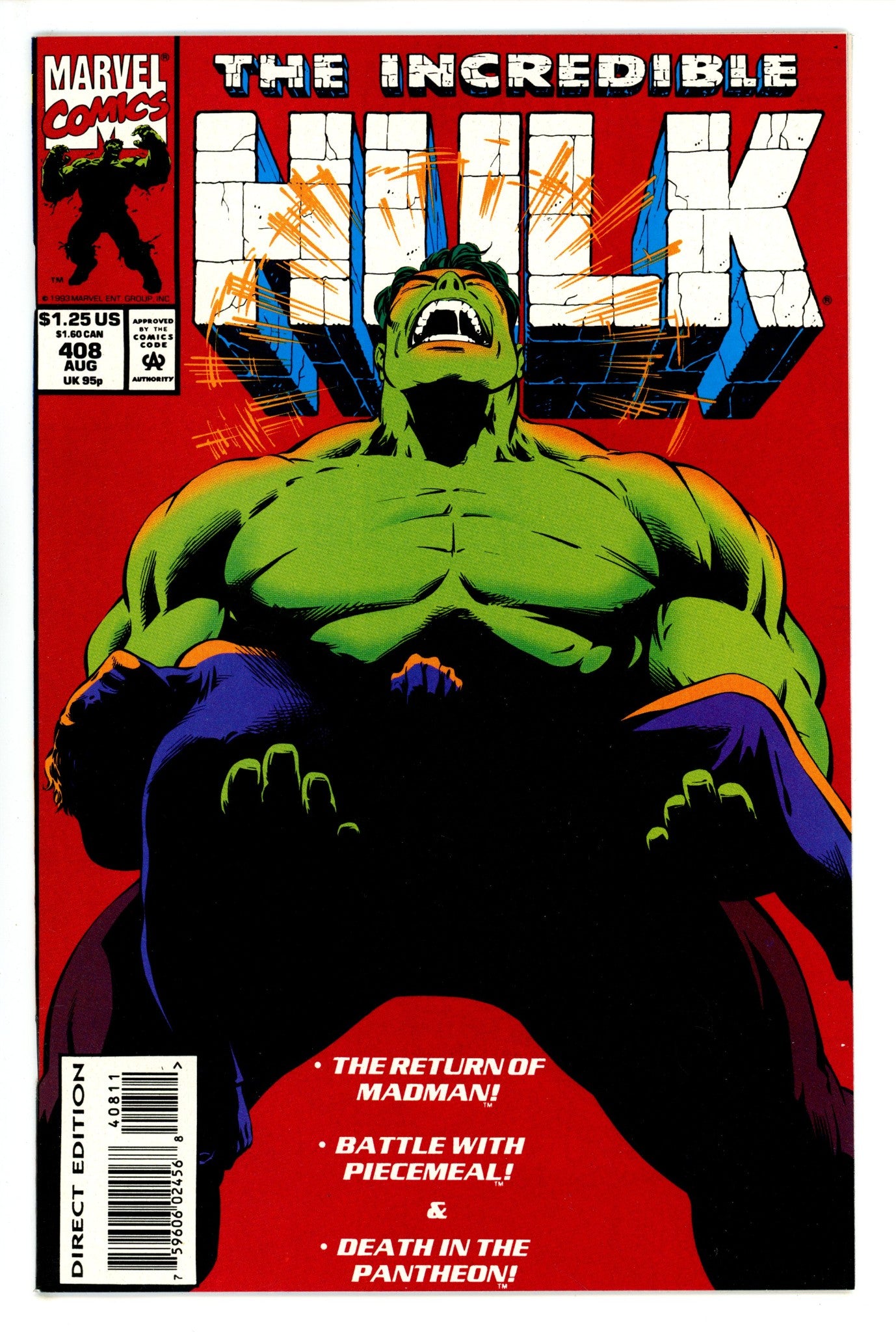 The Incredible Hulk Vol 1 408 (1993)