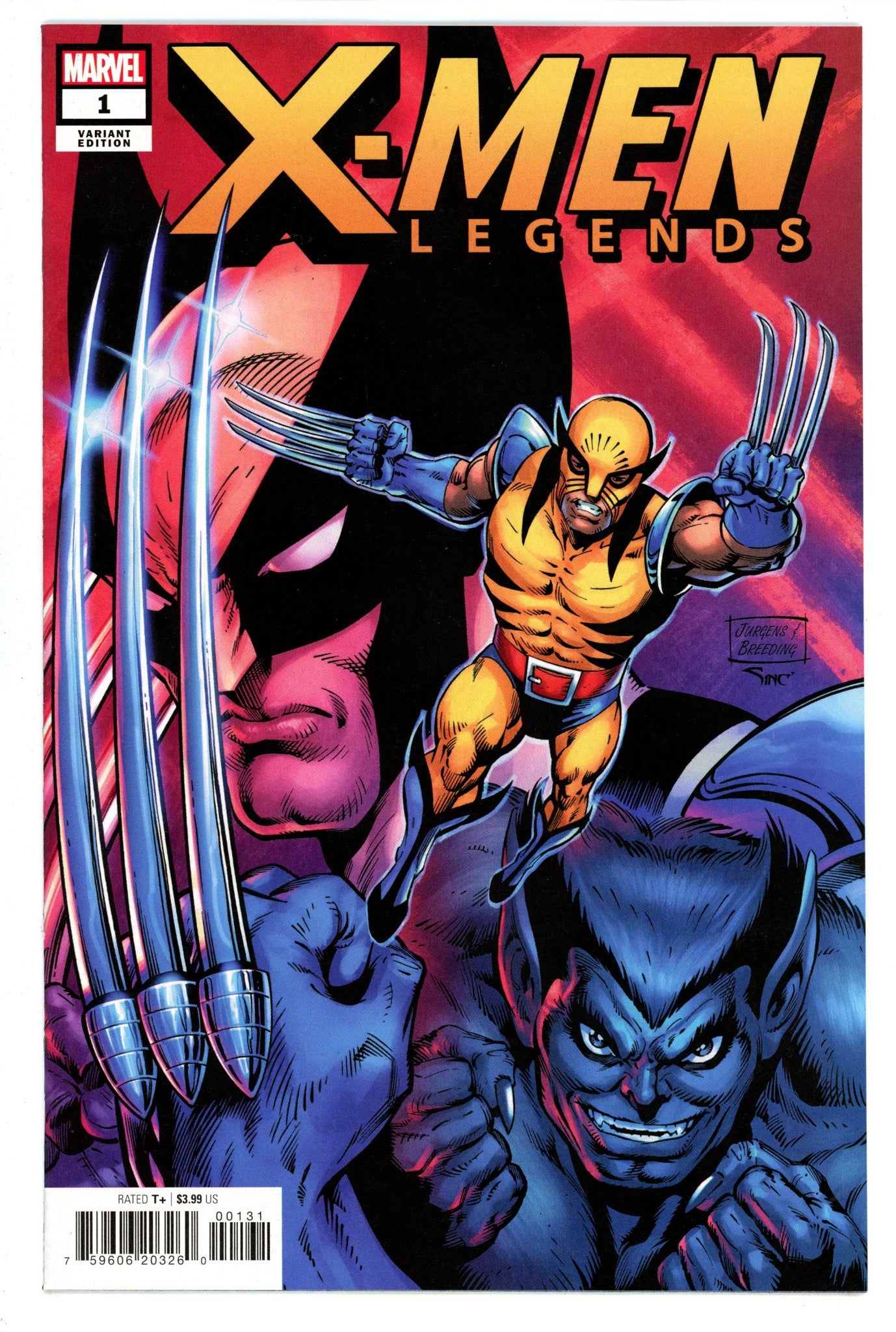 X-Men Legends Vol 2 1 High Grade (2022) Jurgens Variant 