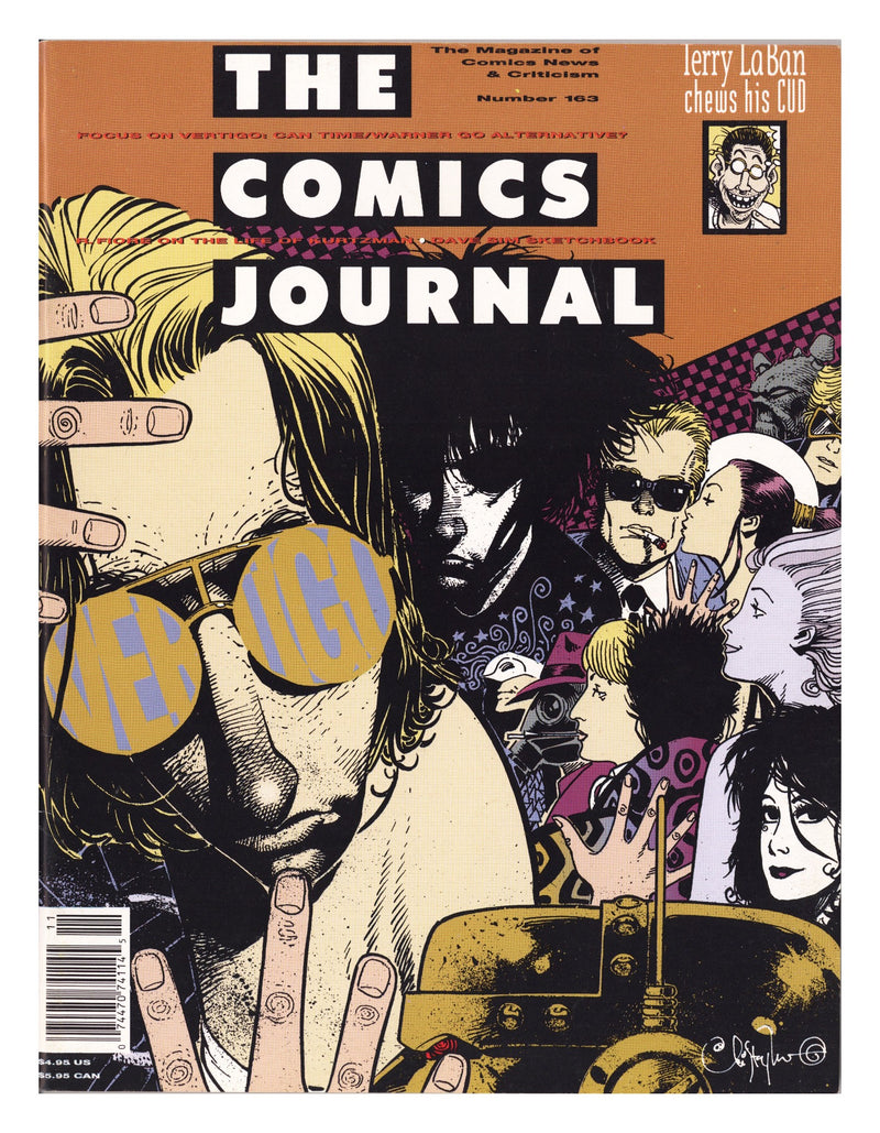 The Comics Journal 162 Mid Grade (1993) 