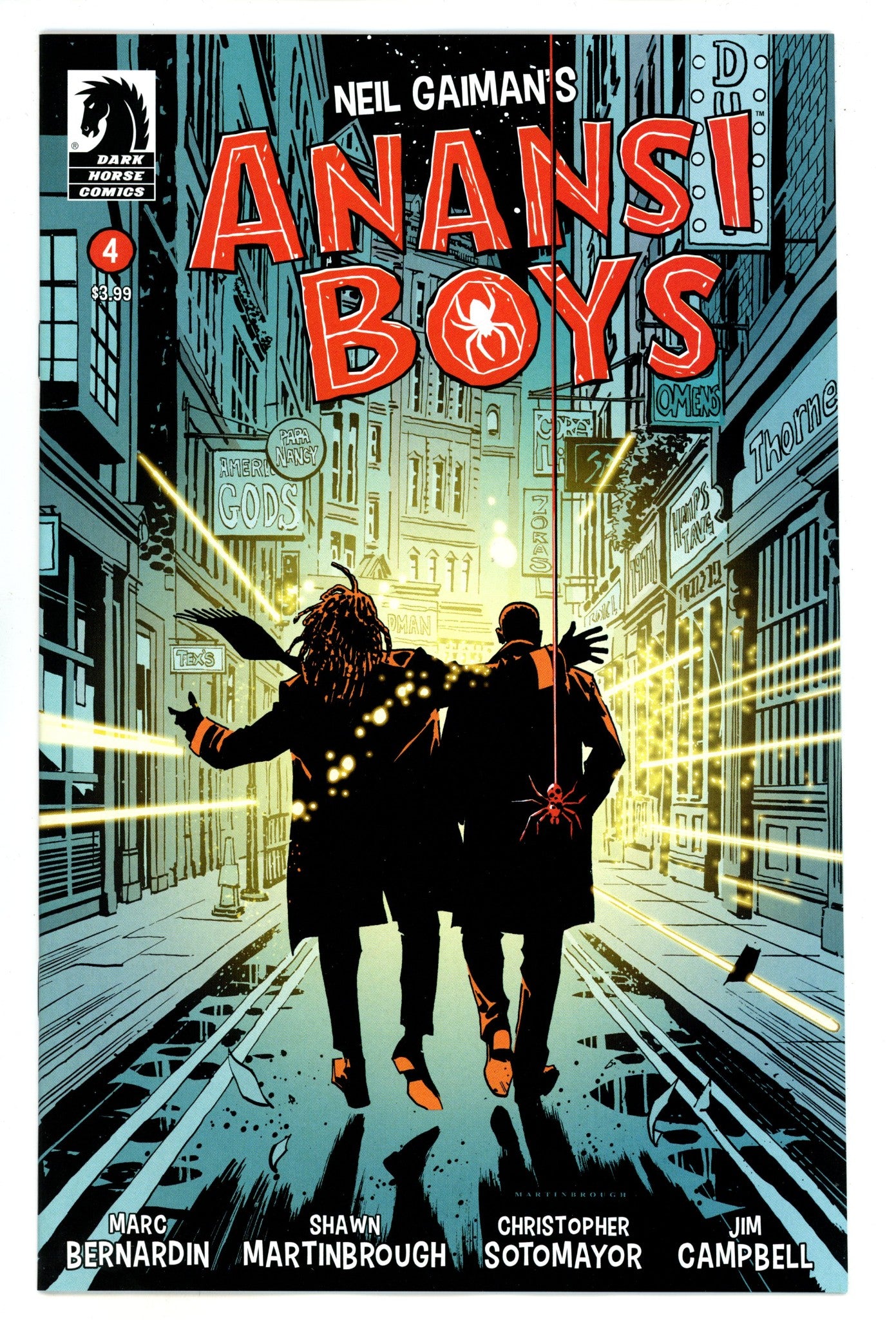 Anansi Boys I 4 Martinbrough Variant (2024)