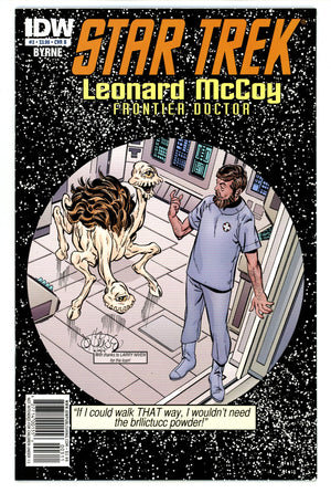 Star Trek: Leonard McCoy, Frontier Doctor 3 High Grade (2010) Byrne Variant