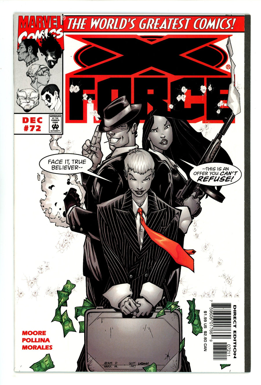 X-Force Vol 1 72 High Grade (1997) 