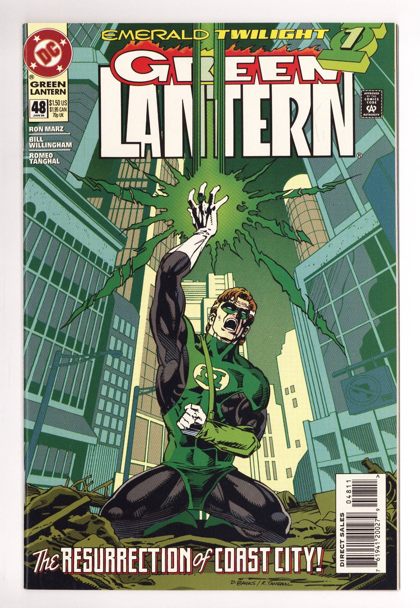 Green Lantern Vol 3 48 VF+ (8.5) (1994) 