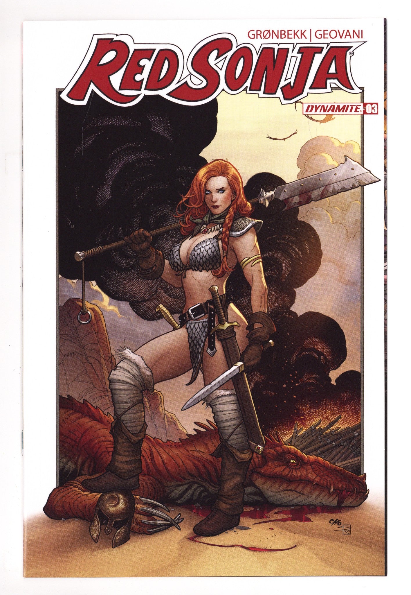 Red Sonja Vol 7 3  High Grade   (2023) Cho     Variant  