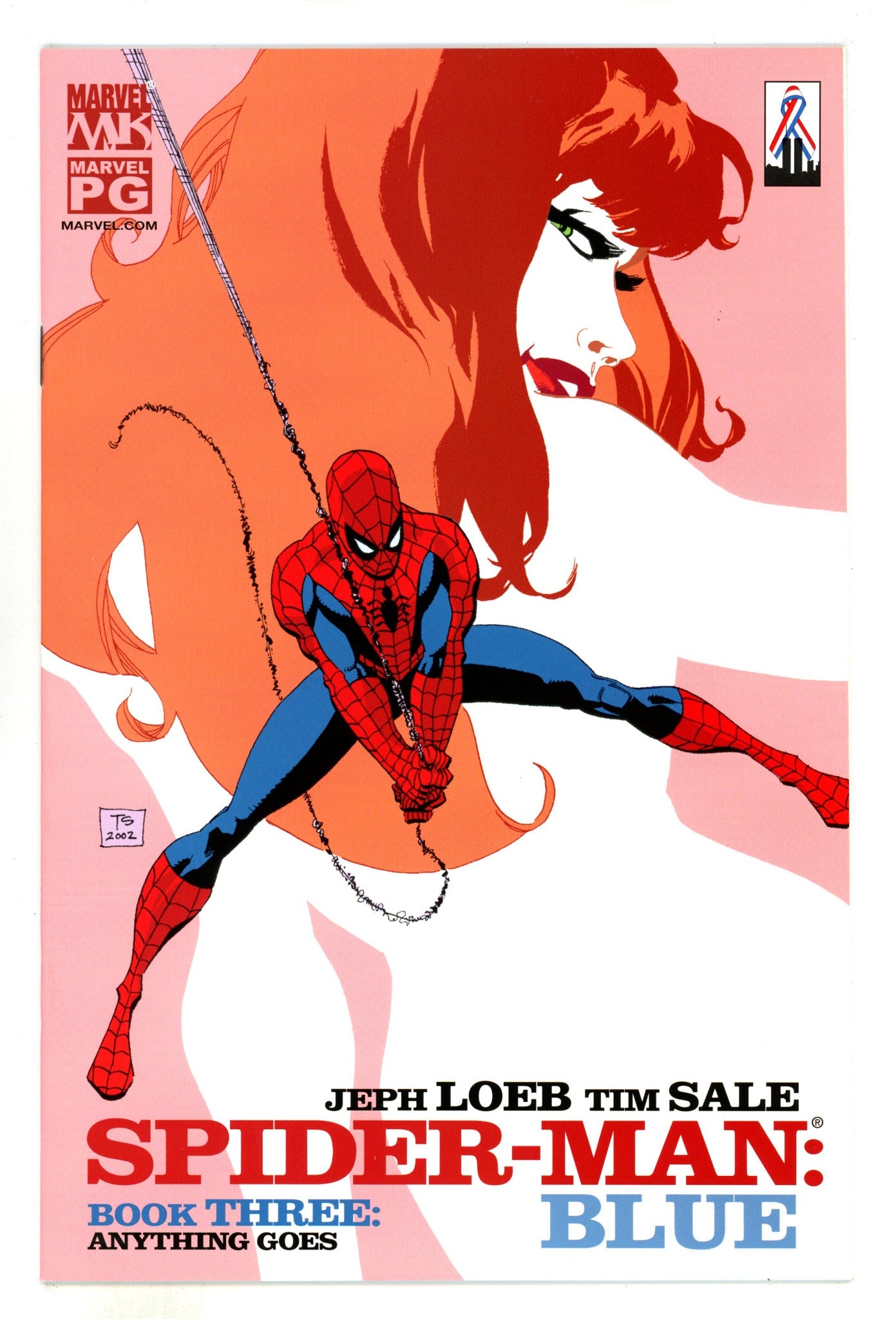 Spider-Man: Blue 3 NM- (9.2) (2002) 