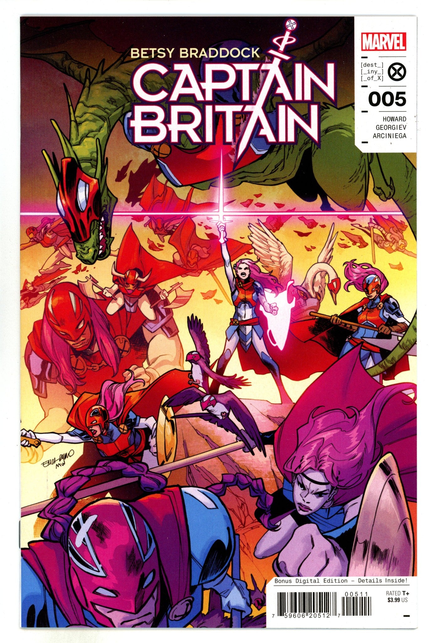 Betsy Braddock: Captain Britain 5 High Grade (2023) 