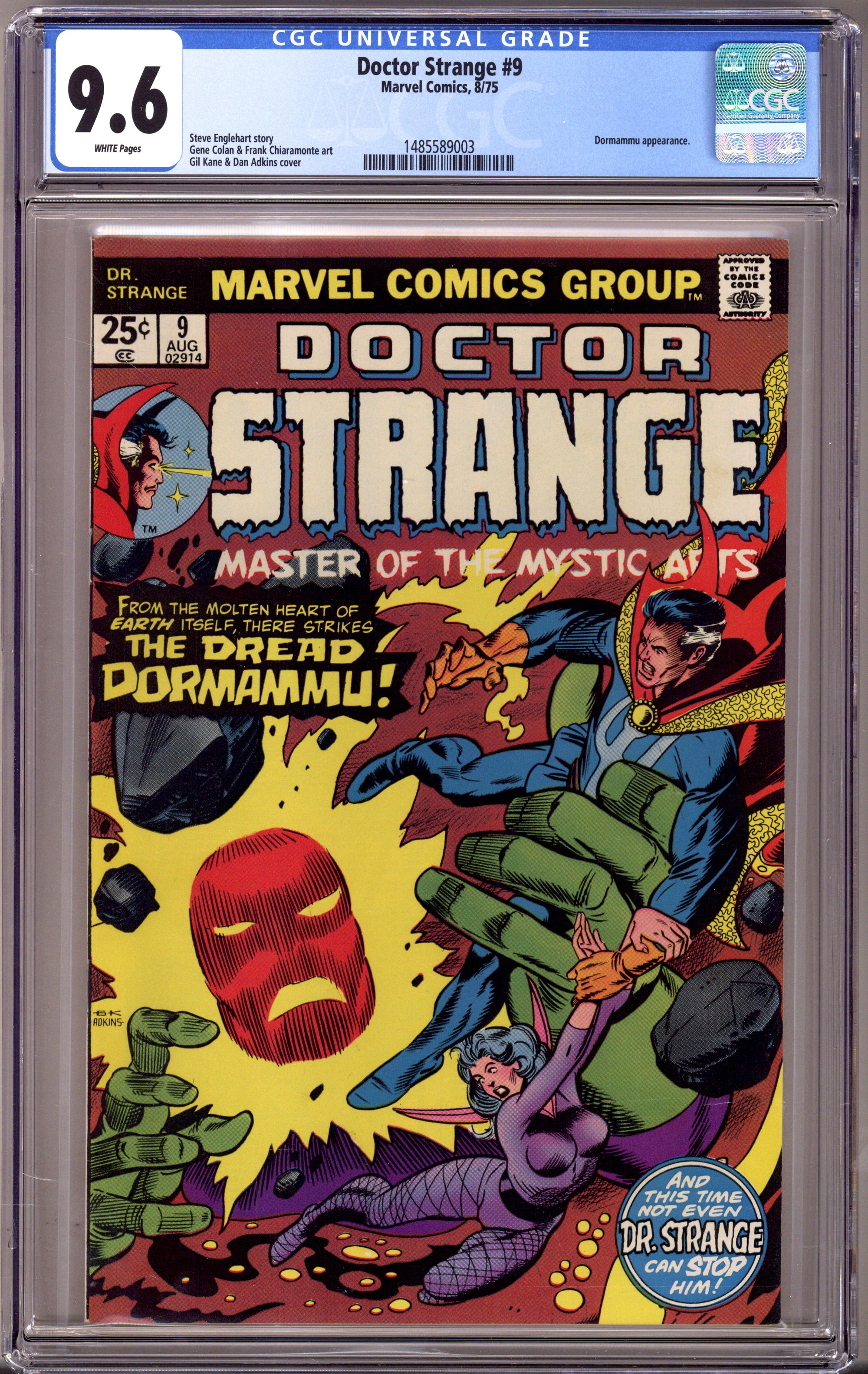 Doctor Strange Vol 2 9 CGC 9.6 (NM+) (1975) 