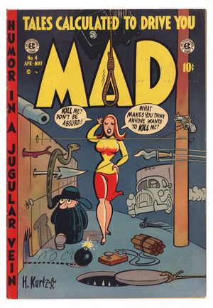 Mad 4 VG (4.0) (1953)