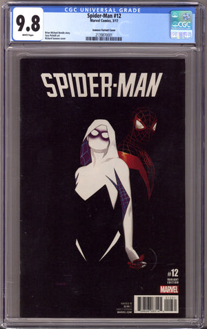 Spider-Man Vol 2 12 CGC 9.8 (NM/M)   (2017) Isanove     Incentive Variant