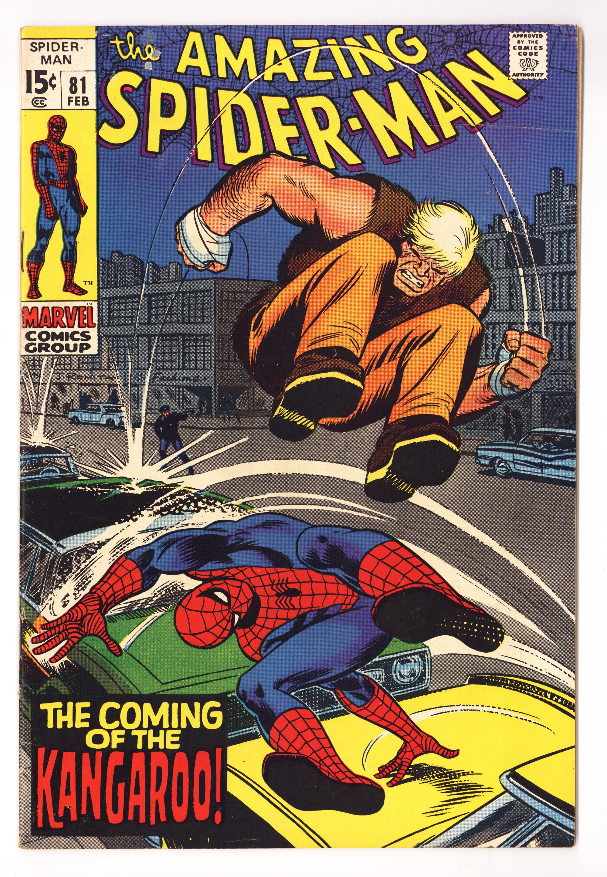 The Amazing Spider-Man Vol 1 81  FN+ (6.5)   (1970)        