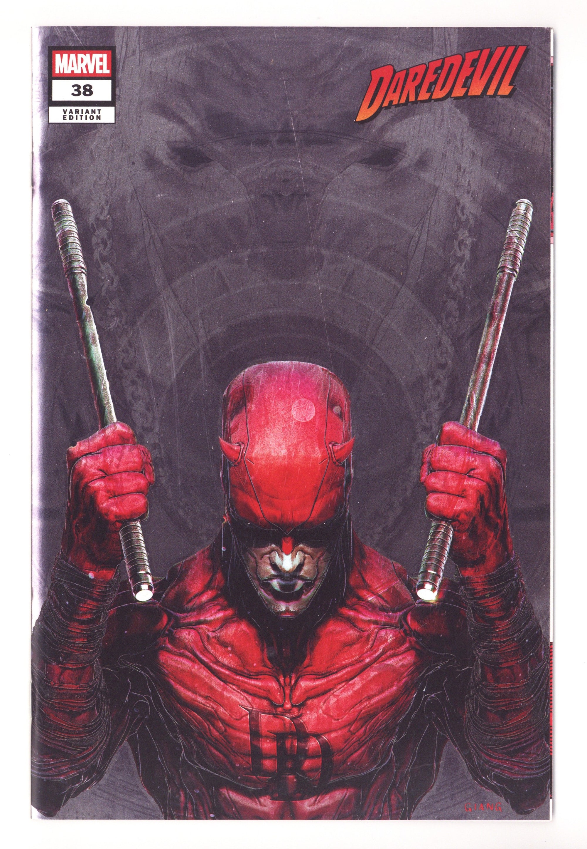Daredevil Reissue Vol 5 38  VF/NM (9.0) /900  (2025) Giang Silver Foil Whatnot Exclusive Variant  