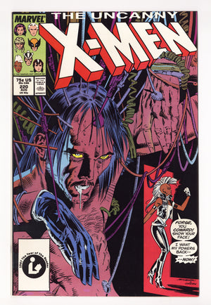 The Uncanny X-Men Vol 1 220 High Grade (1987)