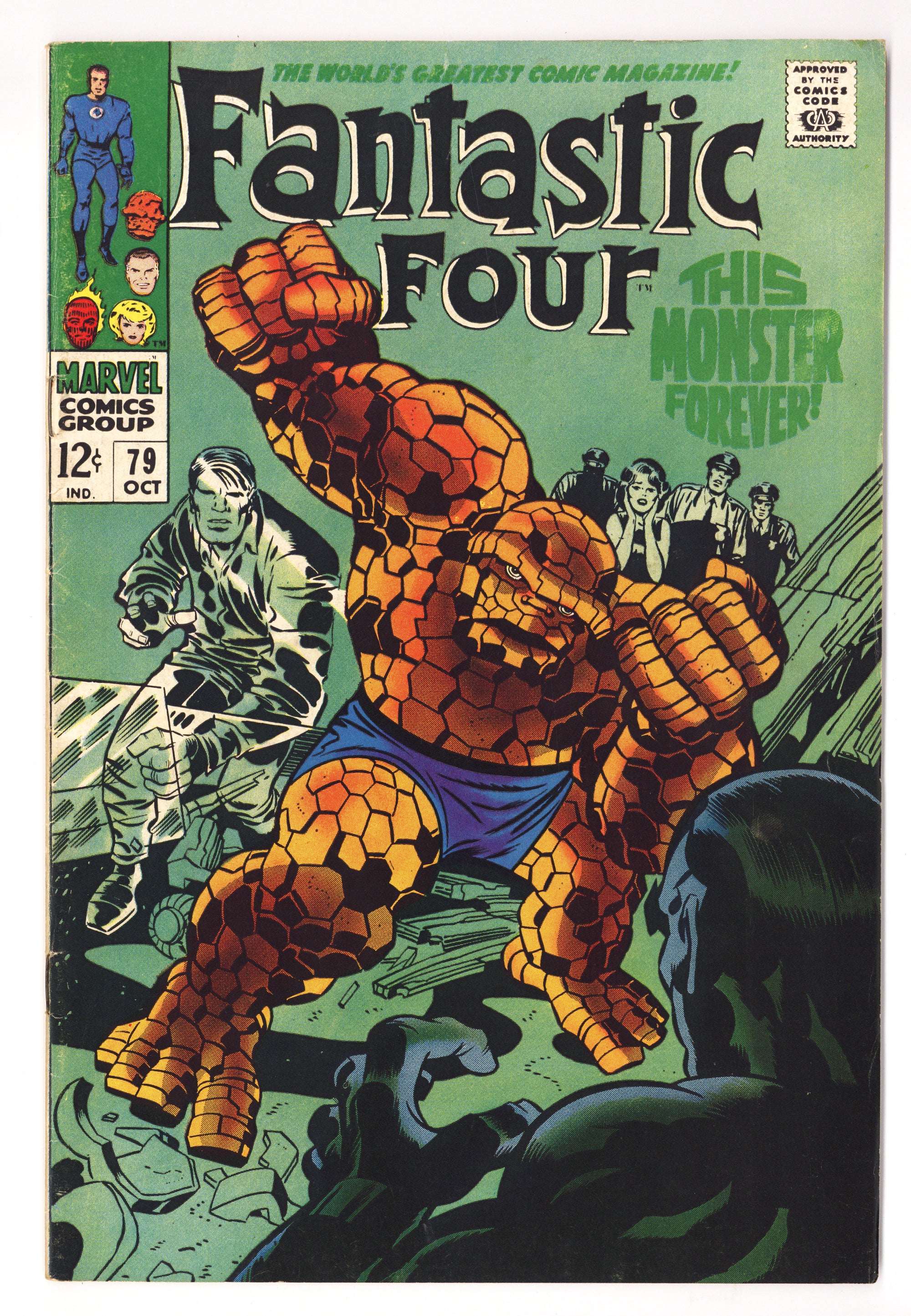 Fantastic Four Vol 1 79  VG+ (4.5)   (1968)        