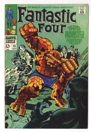 Fantastic Four Vol 1 79  VG+ (4.5)   (1968)