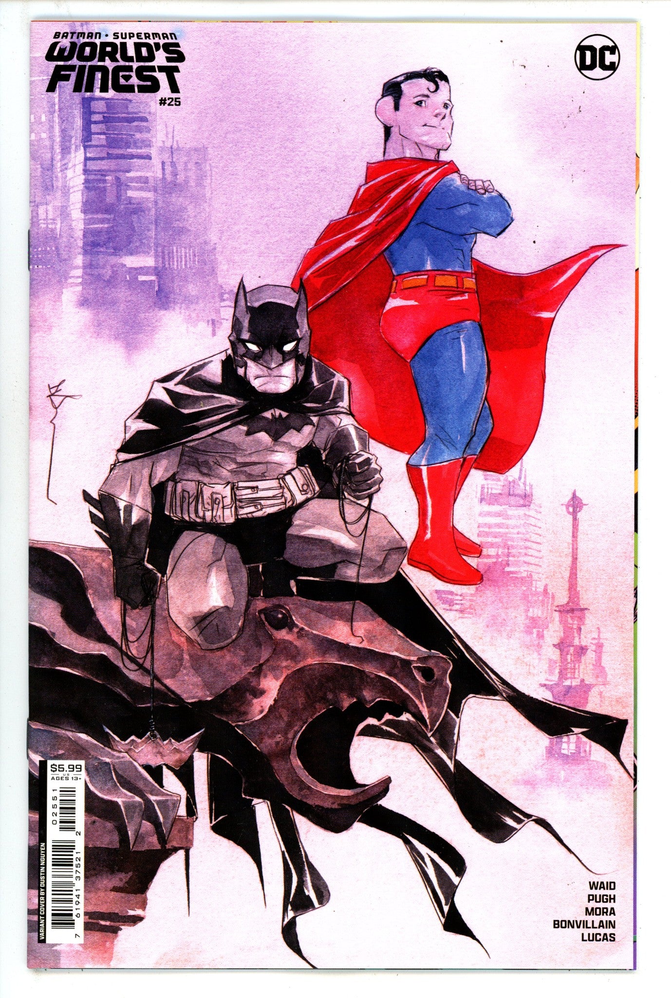 Batman Superman Worlds Finest 25 Nguyen Variant (2024)