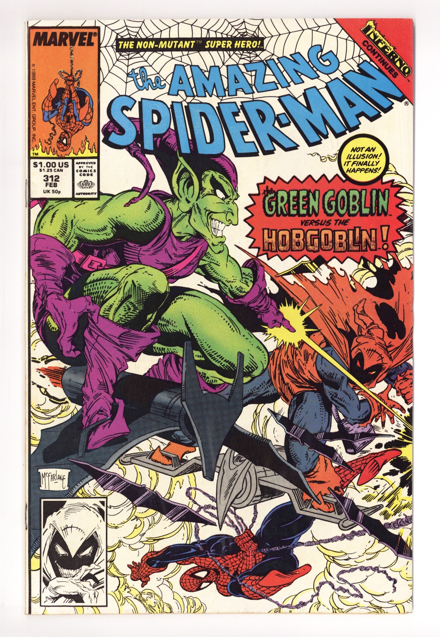 The Amazing Spider-Man Vol 1 312 GD/VG (3.0) (1989) 