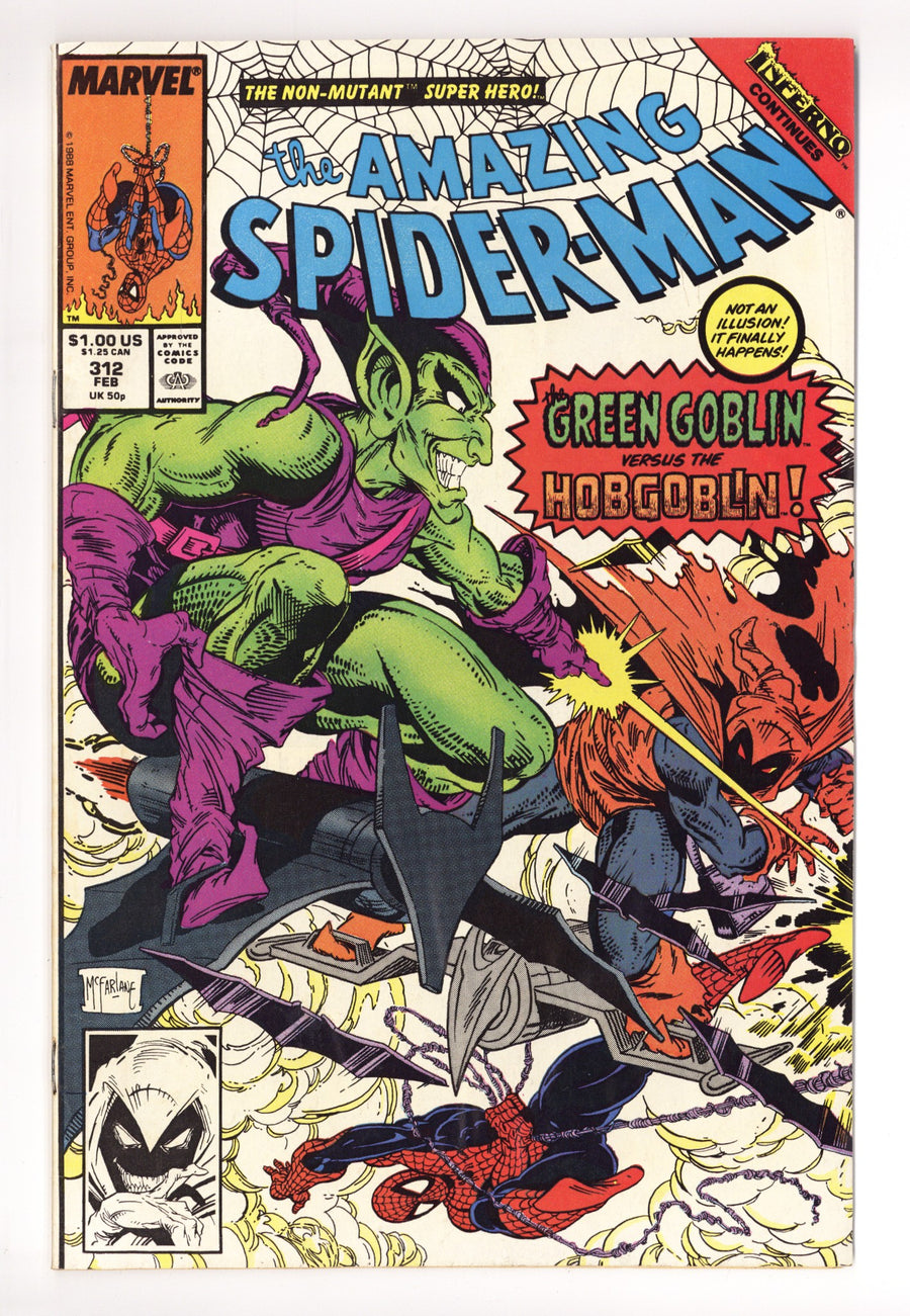 The Amazing Spider-Man Vol 1 312 GD/VG (3.0) (1989) 