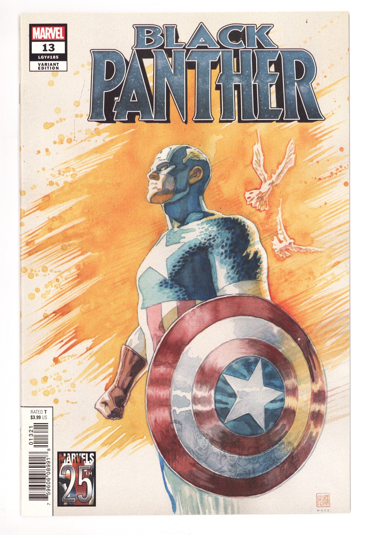 Black Panther Vol 7 13 (185) High Grade (2019) Mack Variant 