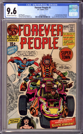 Forever People Vol 1 1 CGC 9.6 (NM+) (1988) 