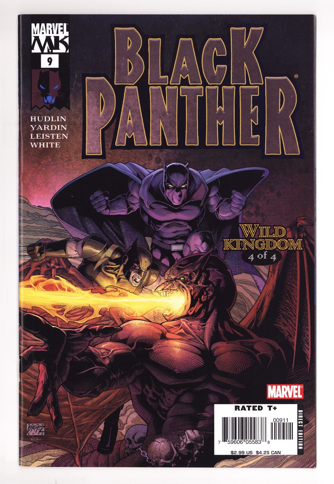 Black Panther Vol 4 9 High Grade (2005) 