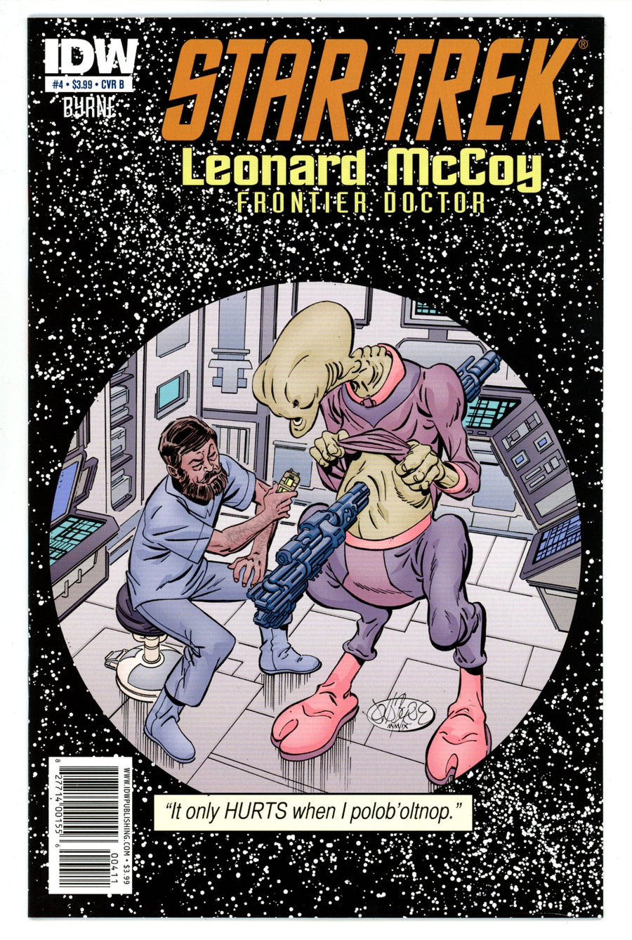 Star Trek: Leonard McCoy, Frontier Doctor 4 High Grade (2010) Byrne Variant 
