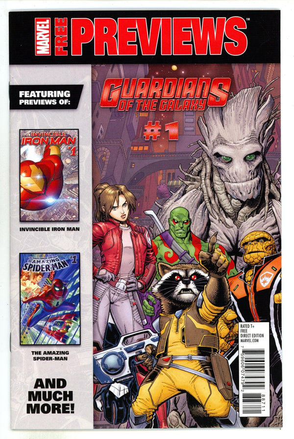 Marvel Free Previews Guardians Of The Galaxy [nn] High Grade (2015)