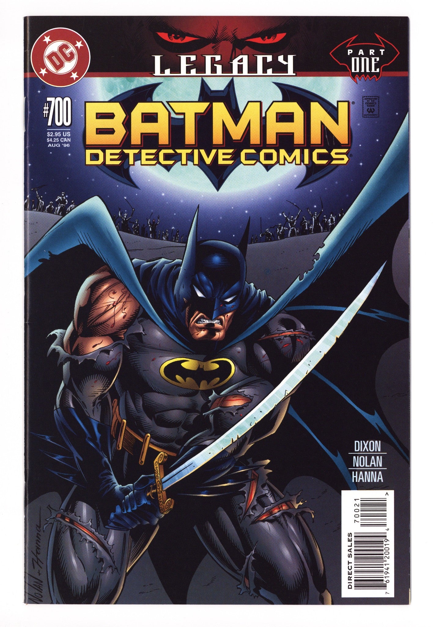 Detective Comics Vol 1 700 High Grade (1996) Nolan Variant 
