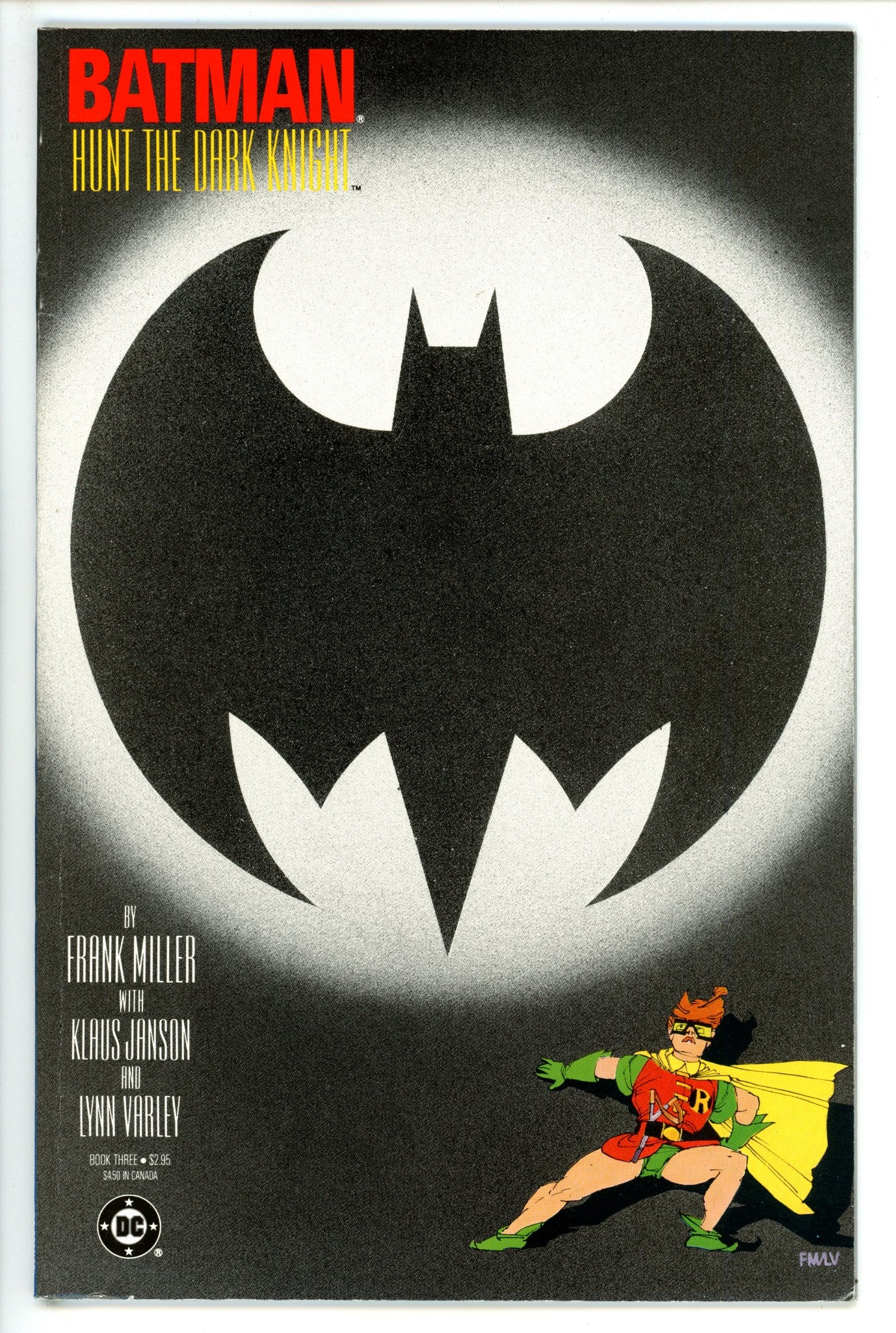Batman: The Dark Knight 3 VF- (7.5) (1986) 