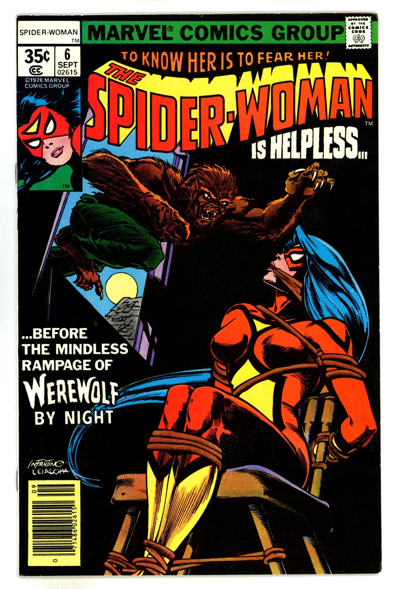 Spider-Woman Vol 1 6 VF (8.0) (1978) 