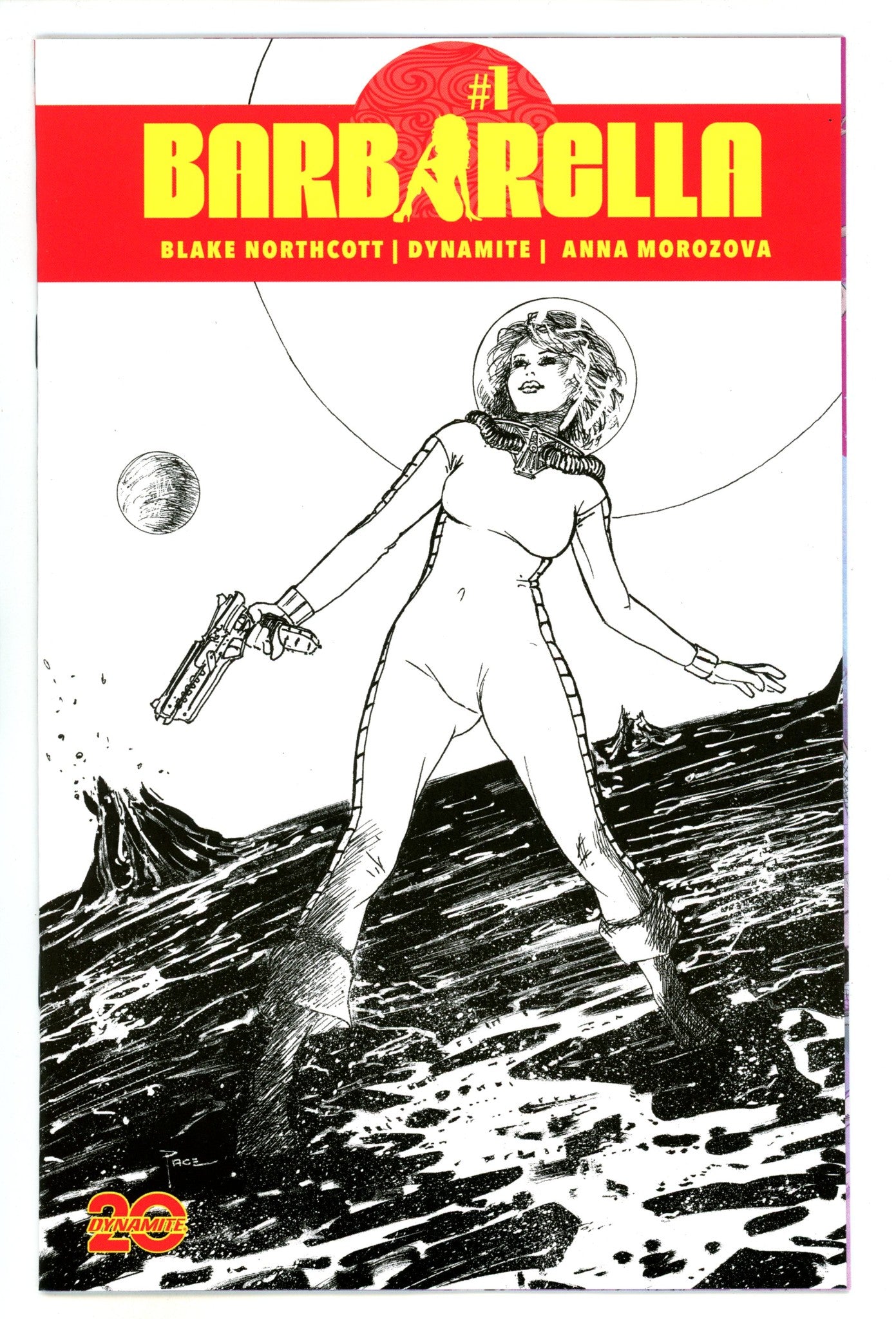Barbarella Vol 3 1 Pace B&W Incentive Variant (2024)