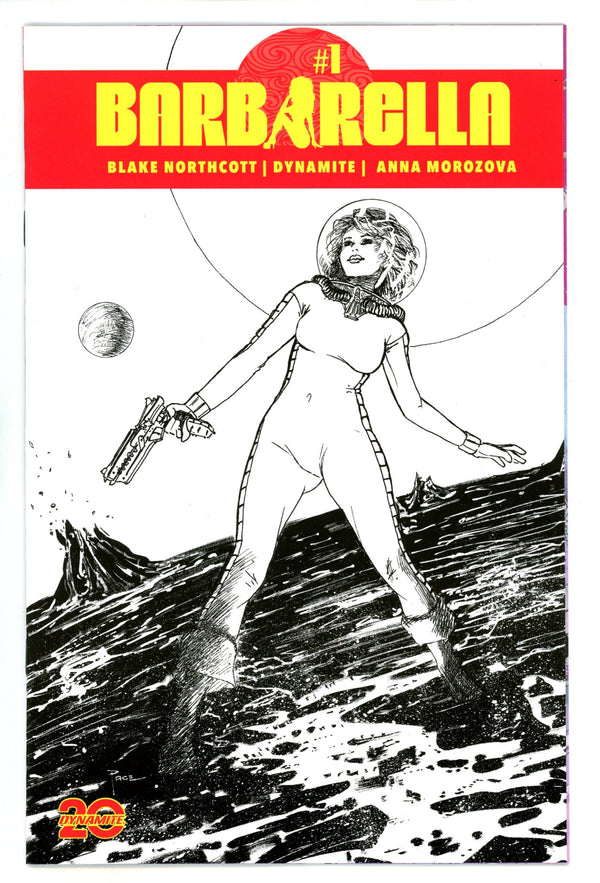 Barbarella Vol 3 1 Pace B&W Incentive Variant (2024)