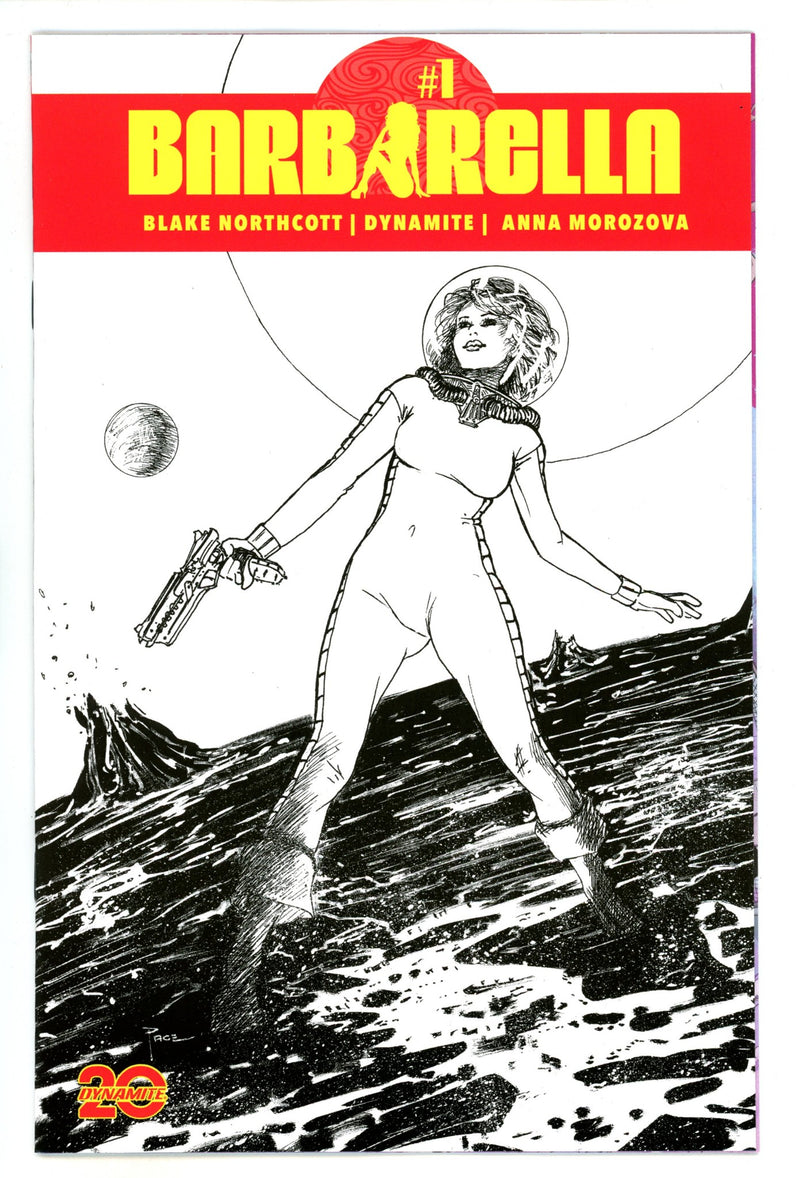 Barbarella Vol 3 1 Pace B&W Incentive Variant (2024)