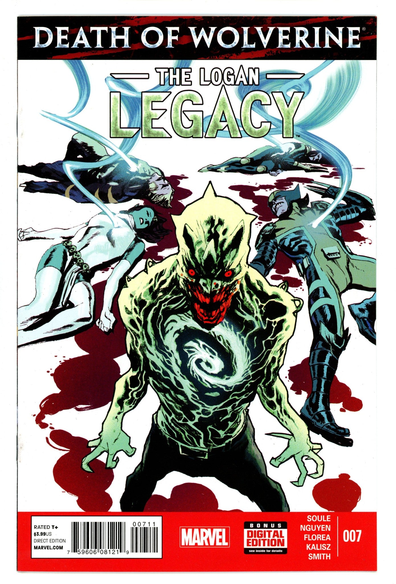 Death of Wolverine: The Logan Legacy 7 High Grade (2015) 
