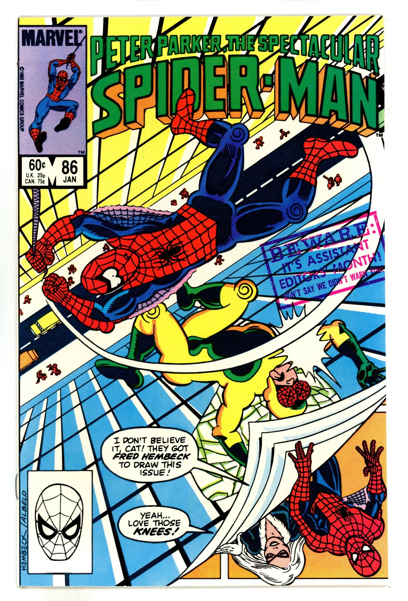 The Spectacular Spider-Man Vol 1 86 High Grade (1984) 