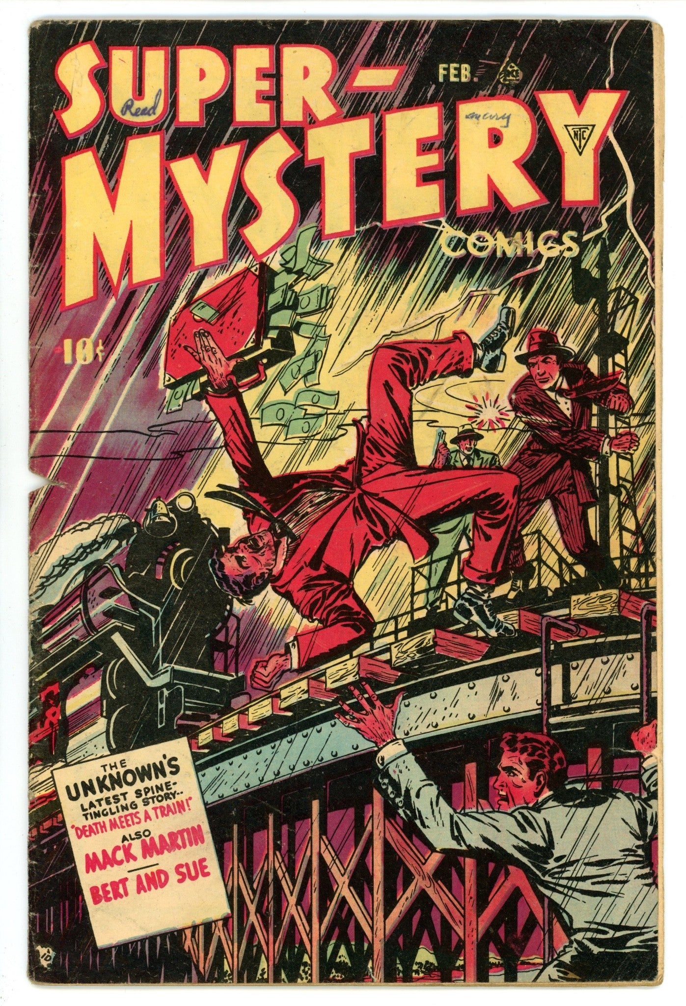 Super-Mystery Comics Vol 8 2 FR/GD (1.5) (1948) Canadian Edition 