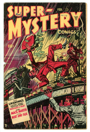 Super-Mystery Comics Vol 8 2 FR/GD (1.5) (1948) Canadian Edition 