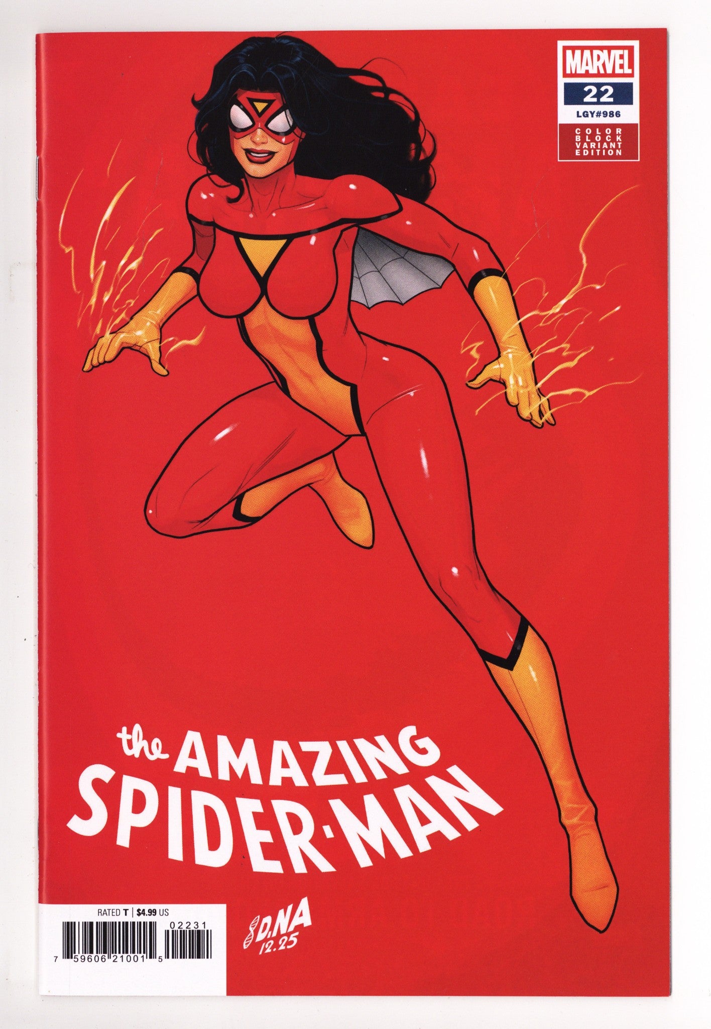 Amazing Spider-Man Vol 7 22 Nakayama Color Block Red Variant (2026)