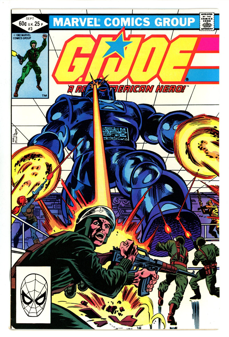 G.I. Joe, A Real American Hero 3 VF (8.0) (1982) 