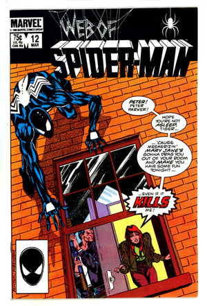 Web of Spider-Man Vol 1 12 High Grade (1986)