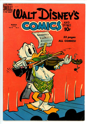 Walt Disney's Comics and Stories Vol 10 6 (114) VG/FN (5.0) (1950) 