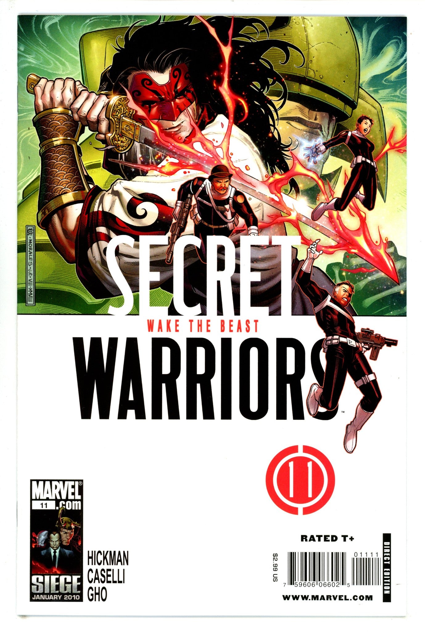 Secret Warriors 11 NM (2010)