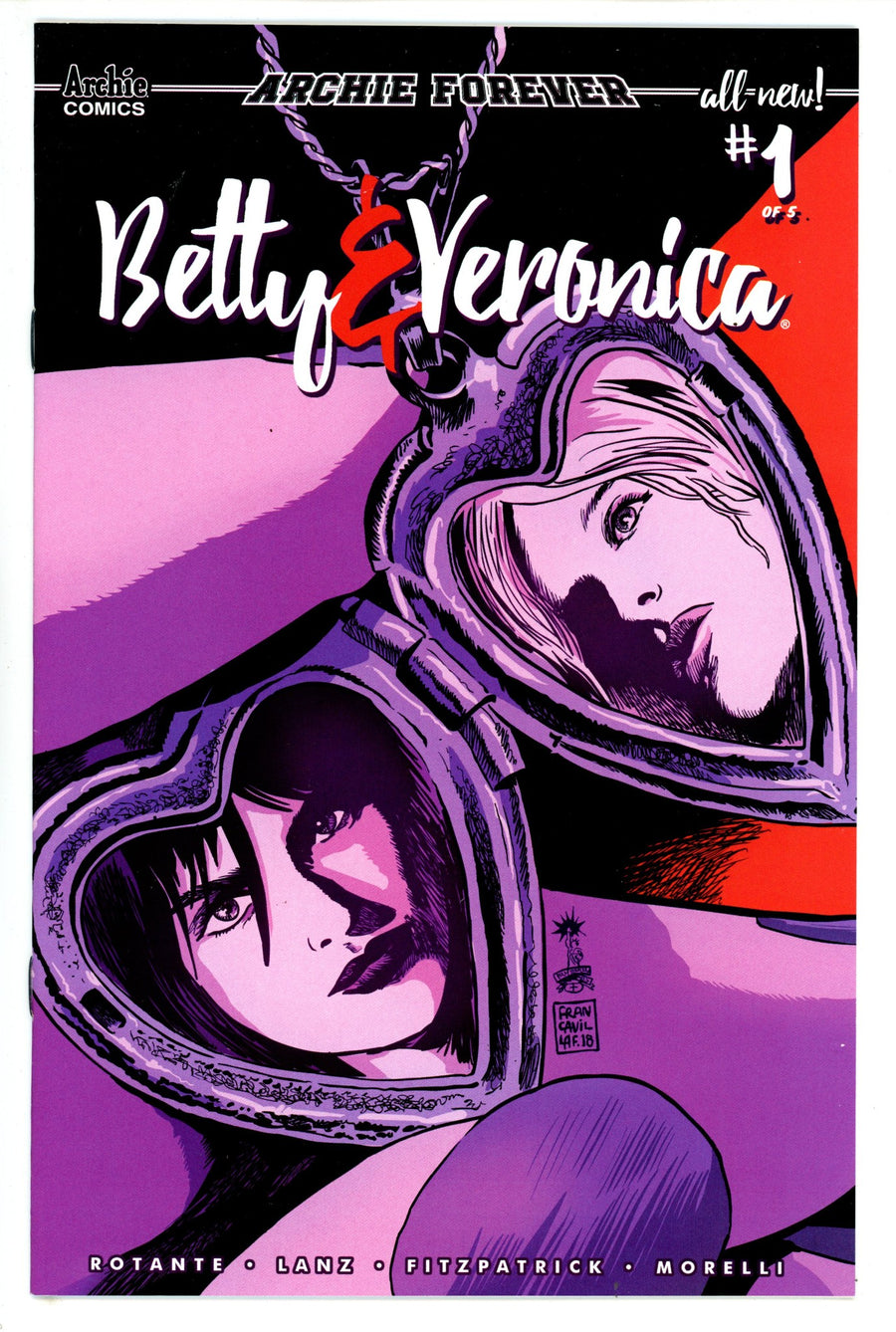 Betty and Veronica Vol 3 1 High Grade (2019) Francavilla Variant 