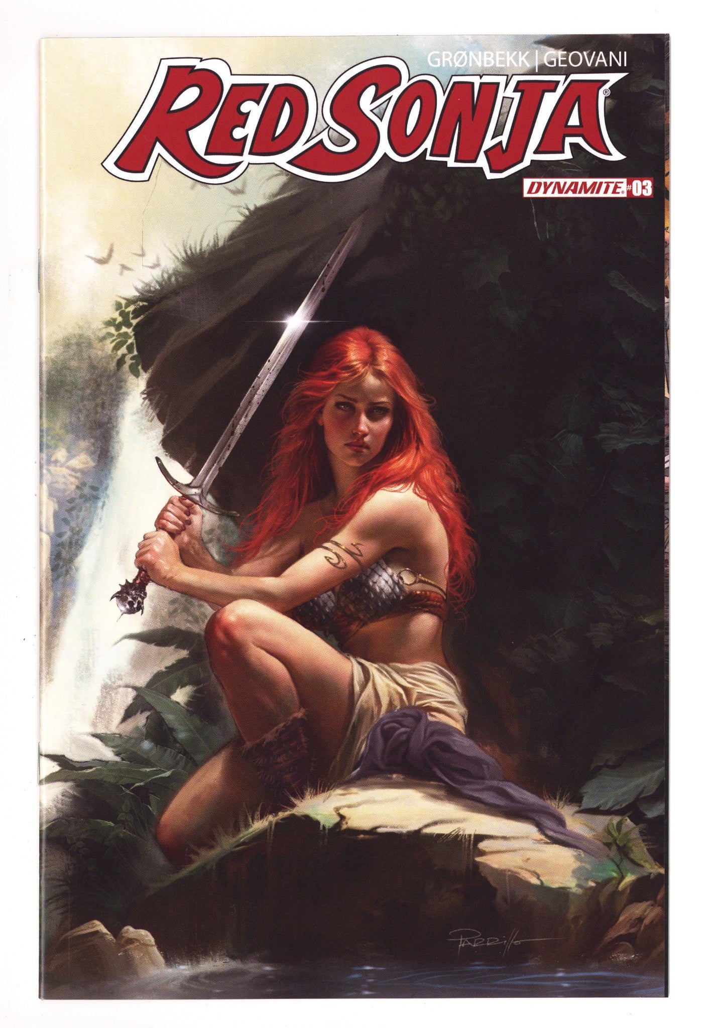 Red Sonja Vol 7 3  High Grade   (2023) Parrillo     Variant  