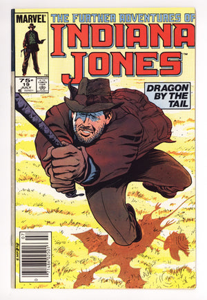The Further Adventures of Indiana Jones 19 Low Grade (1984) Canadian Price Variant